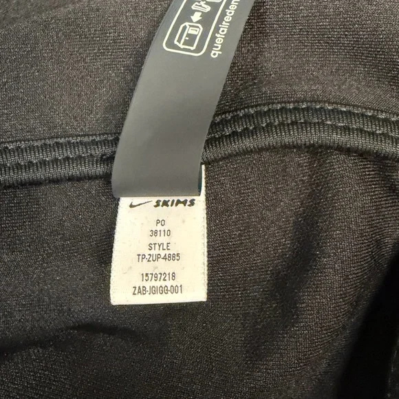 SKIMS Nike Brown Snap away Sweatpants Sz S - Picture 5 of 8